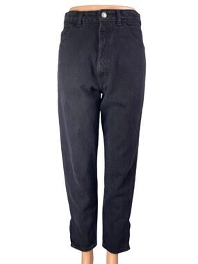 Gap The Work Force Black High Waisted Straight Skinny Denim Jeans Pants Size 10